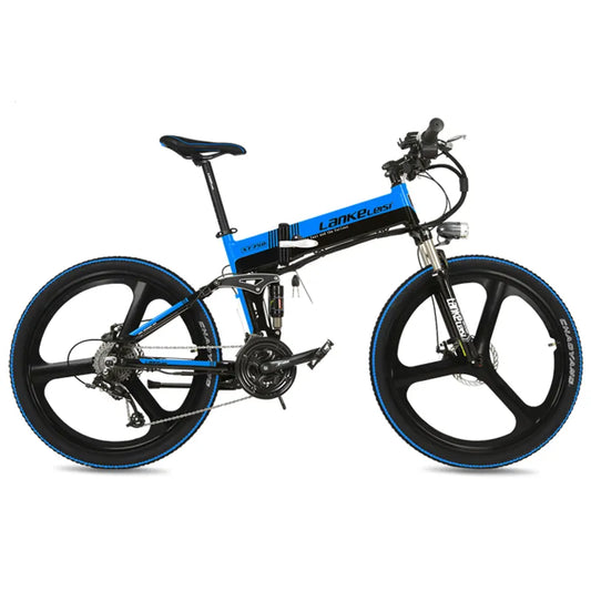 2 Wheels Electric Scooter Adults Two Wheel Electric Bicycles 26 Inch 27 Speed 48V 400W Folding Electric Bicycle